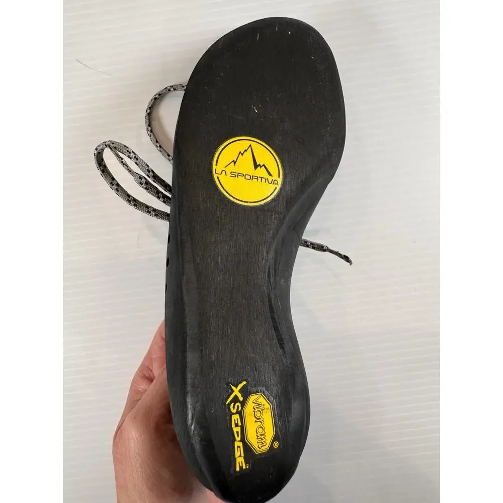 La Sportiva Nago Climbing Shoes EU 36 US Women 5.5 Men 4.5 Gray Vibram XS Edge